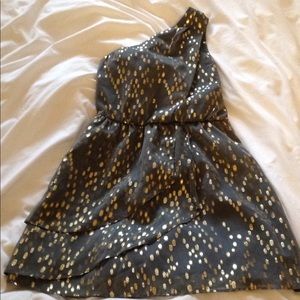 BCBG single shoulder short dress